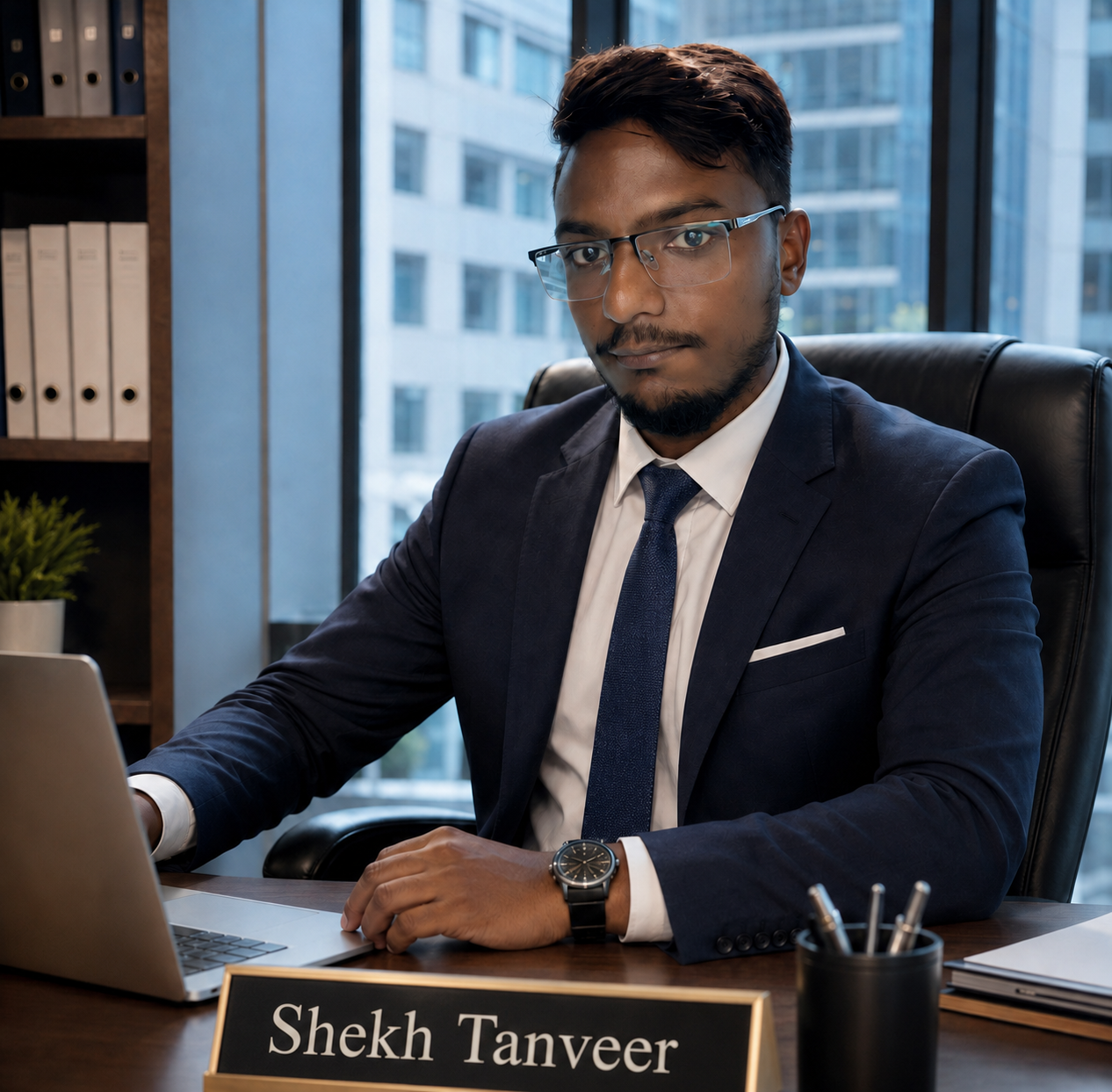 Shekh Tanveer, Company Director / Head of Content Review / Label Manager, professional portrait